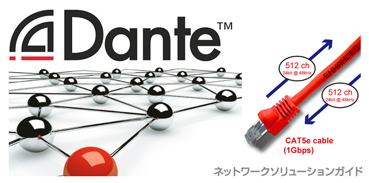 ◇ Danteとは : ネットワークソリューション = ダンテの解説 使い方 ガイド =