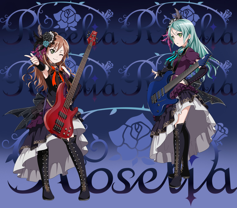 BanG Dream! ( バンドリ！ ) M-II SAYO Mini ミニエレキギター Roselia ...