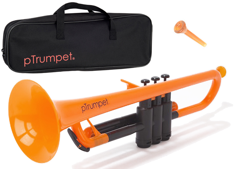 Pinstruments Ptrumpet1or オレンジ Ptrumpet プラスチック トランペット 管楽器 Pトランペット 本体 Trumpet Orange 北海道 沖縄 離島不可 送料無料 ワタナベ楽器店 Online Shop