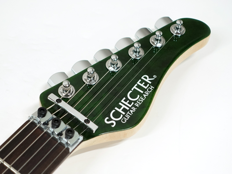 SCHECTER ( シェクター ) SD-2-24-AL / See-Thru Green / Rosewood