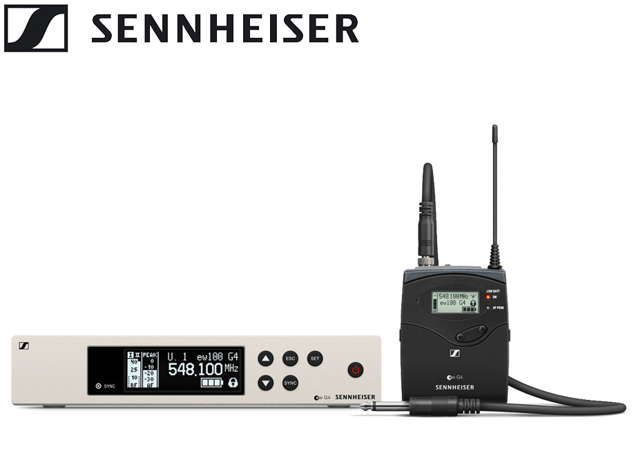 SENNHEISER ( ゼンハイザー ) EW 100 G4-CI1-JB ◇ ワイヤレスシステム