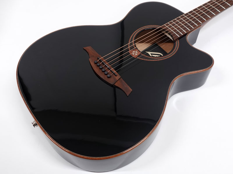 LAG Guitars T118ASCE BLK アコースティックギター エレアコ 薄ボディ ラグ・ギターズ 送料無料! | ワタナベ楽器店  ONLINE SHOP