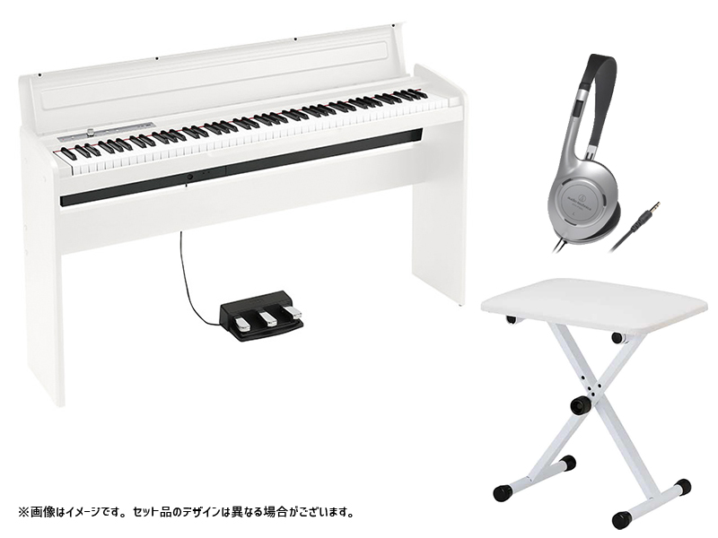 KORG ( コルグ ) 電子ピアノ 88鍵盤 デジタルピアノ LP-180 WH