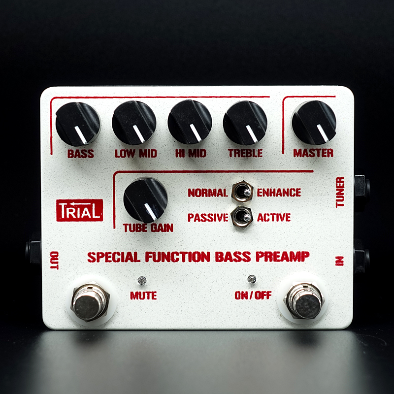 TRIAL ( トライアル ) SPECIAL FUNCTION BASS PREAMP | ワタナベ楽器店