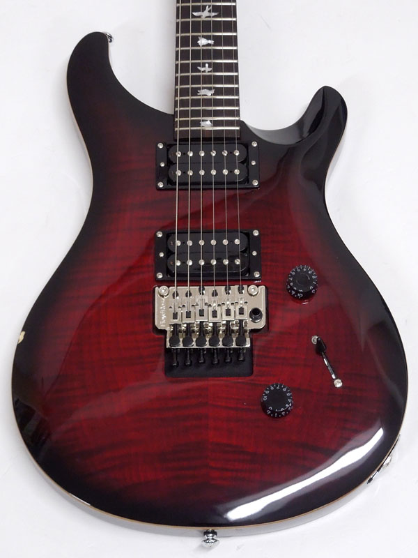 Paul Reed Smith /PRS ポール・リード・スミス SE Floyd Custom 24 / Fire Red Burst < Used  / 中古品 > | ワタナベ楽器店 大阪店