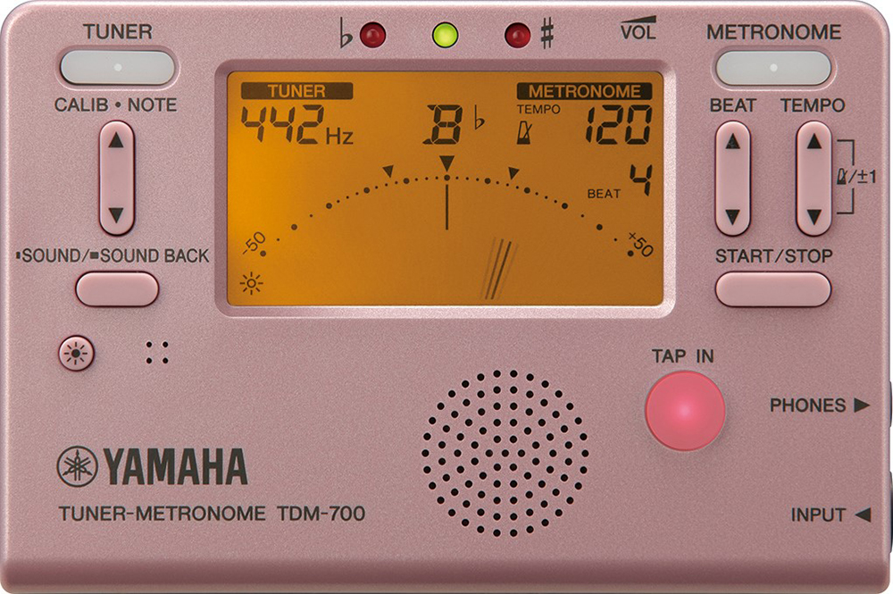 YAMAHA ( ヤマハ ) TDM-700P ピンク チューナーメトロノーム