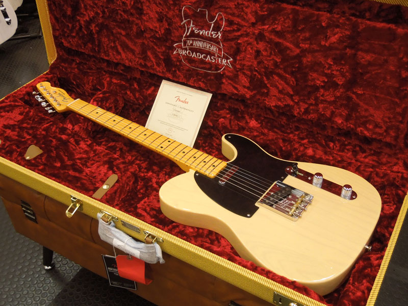 Fender フェンダー 70th Anniversary Broadcaster / Blackguard Blonde | ワタナベ楽器店 大阪店