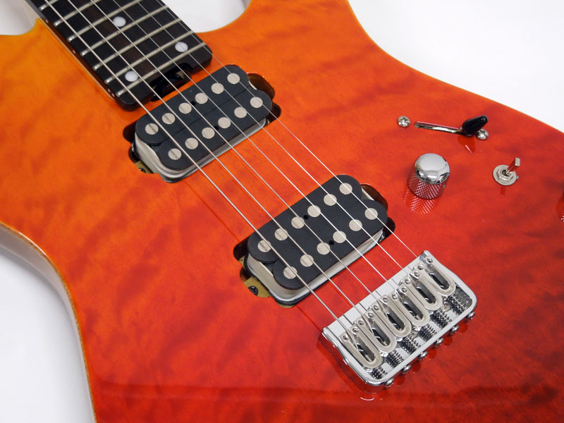 シェクター KR-1 QUILTET MAPLE ASH BACK AMBER | www ...