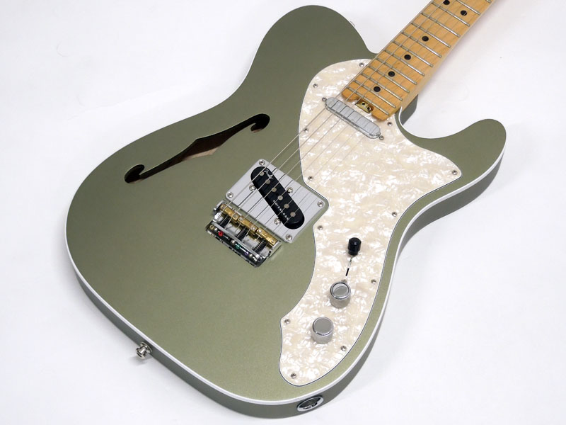 Fender フェンダー American Elite Telecaster Thinline / Satin Jade Pearl Metallic  < Used / 中古品 > | ワタナベ楽器店 大阪店