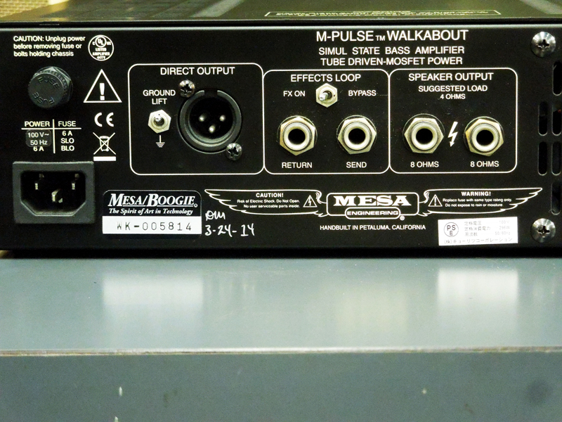 Mesa Boogie ( メサ・ブギー ) M-Pulse Walkabout | ワタナベ楽器店 大阪店