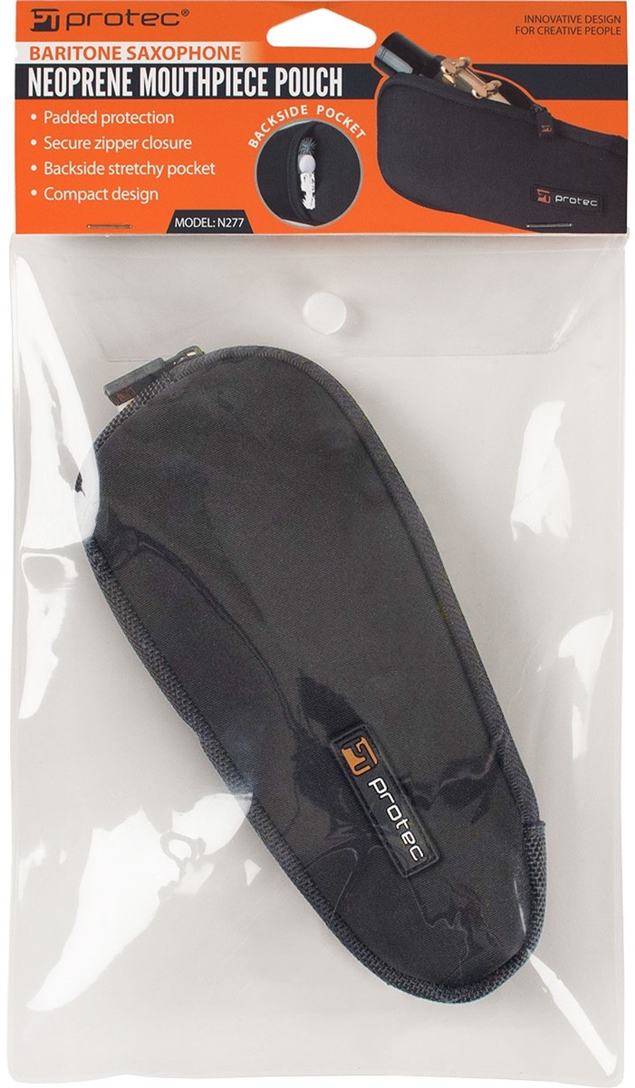 PROTEC プロテック N277 バリトンサックス マウスピースホルダー ブラック マウスピースポーチ ケース baritone saxophone  mouthpiece pouch 北海道 沖縄 離島不可 | ワタナベ楽器店 ONLINE SHOP