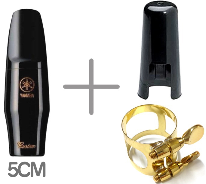 YAMAHA ヤマハ AS-5CM アルトサックス マウスピース カスタム 5CM ラバー alto saxophone rubber  mouthpieces custom リガチャー セット A 北海道 沖縄 離島不可 送料無料! | ワタナベ楽器店 ONLINE SHOP