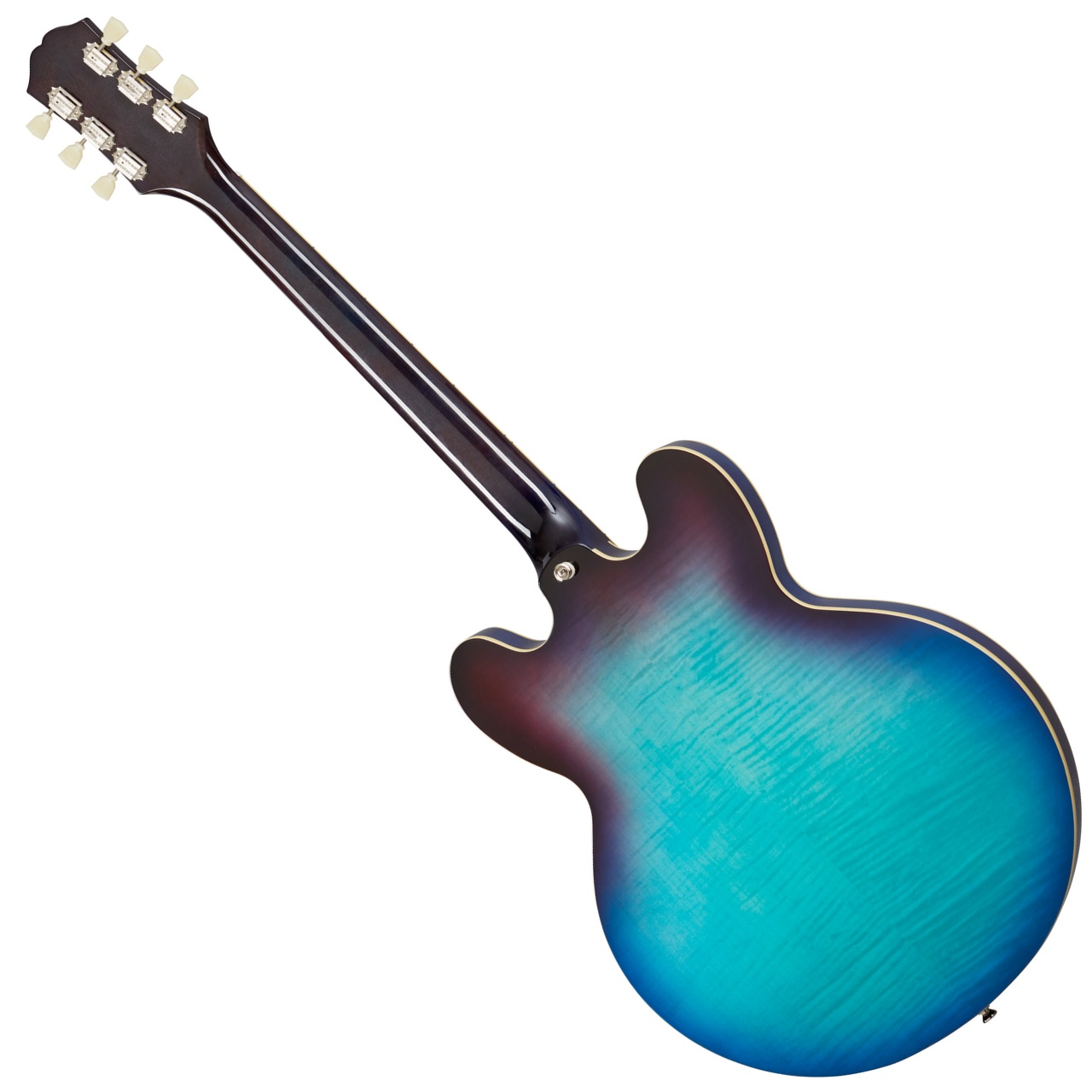 Epiphone エピフォン ES-335 Figured Blueberry Burst セミアコ エレキギター by ギブソン 335  ブルーベリー・バースト 送料無料! | ワタナベ楽器店 ONLINE SHOP