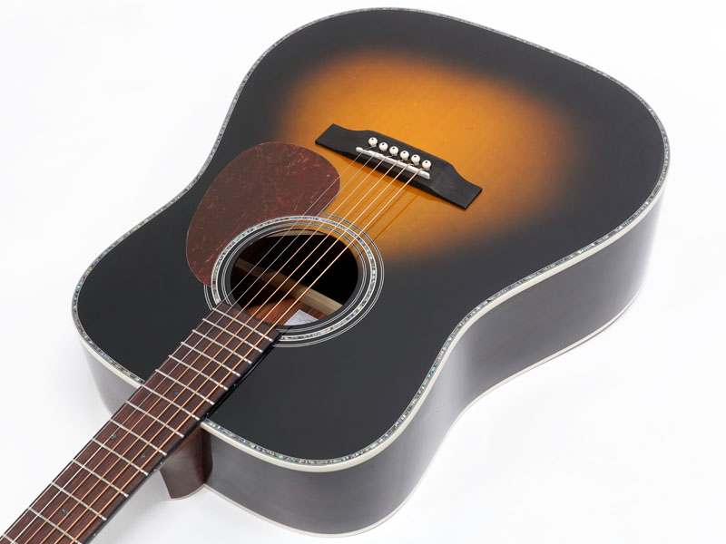 Stafford SF-250D-BLK トップ単板 マーチン仕様 - ギター