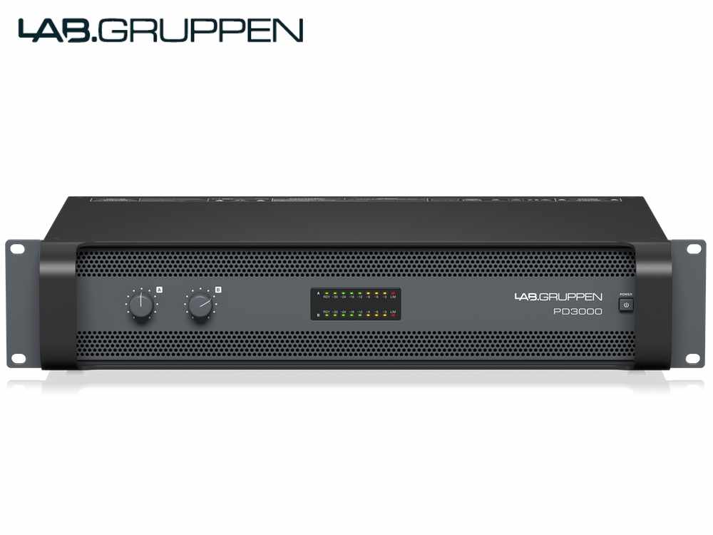 LAB GRUPPEN ( ラブグルッペン ) PD3000 2チャンネル x 1500W