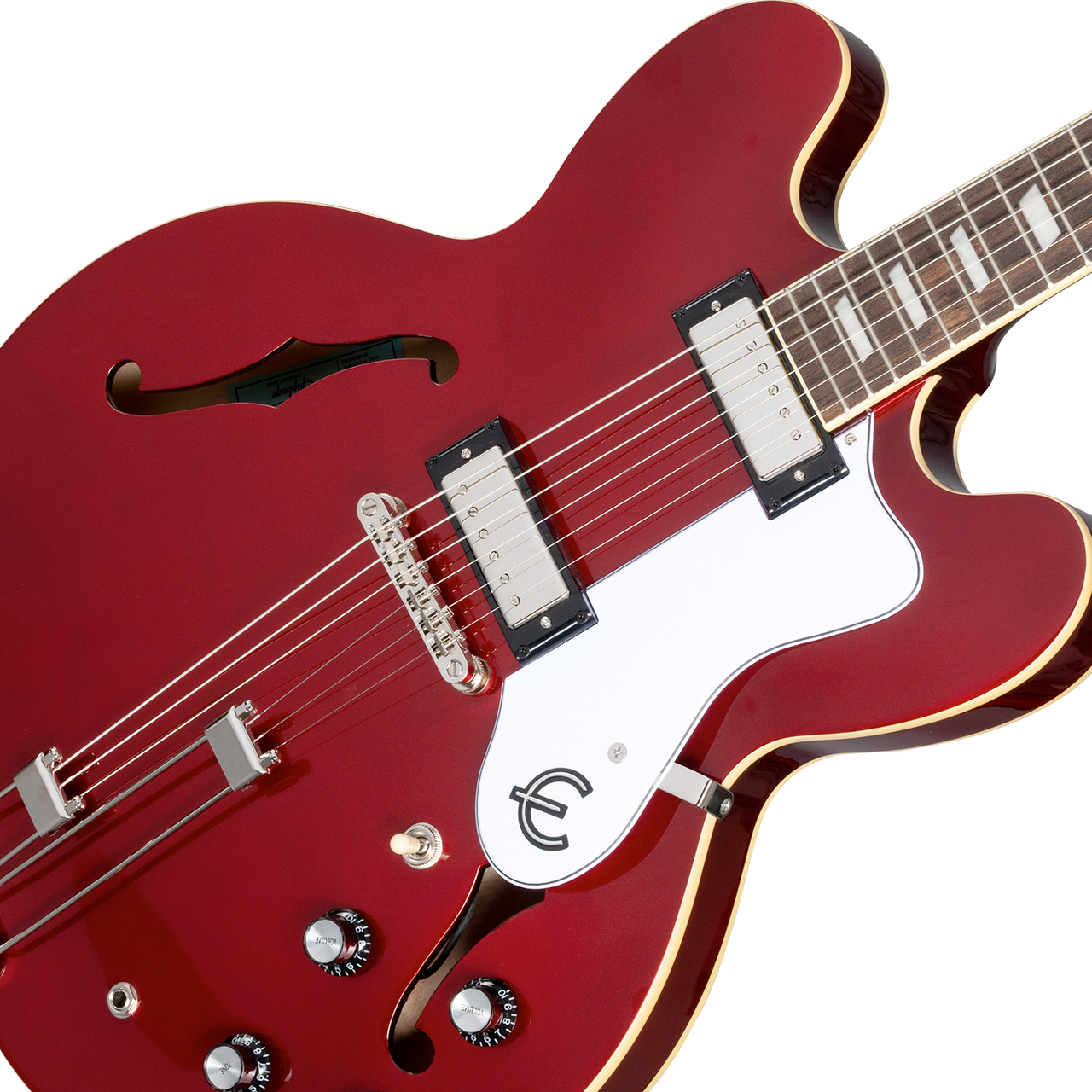 Epiphone エピフォン Riviera Sparkling Burgundy リビエラ セミアコ ギター 送料無料! | ワタナベ楽器店  ONLINE SHOP