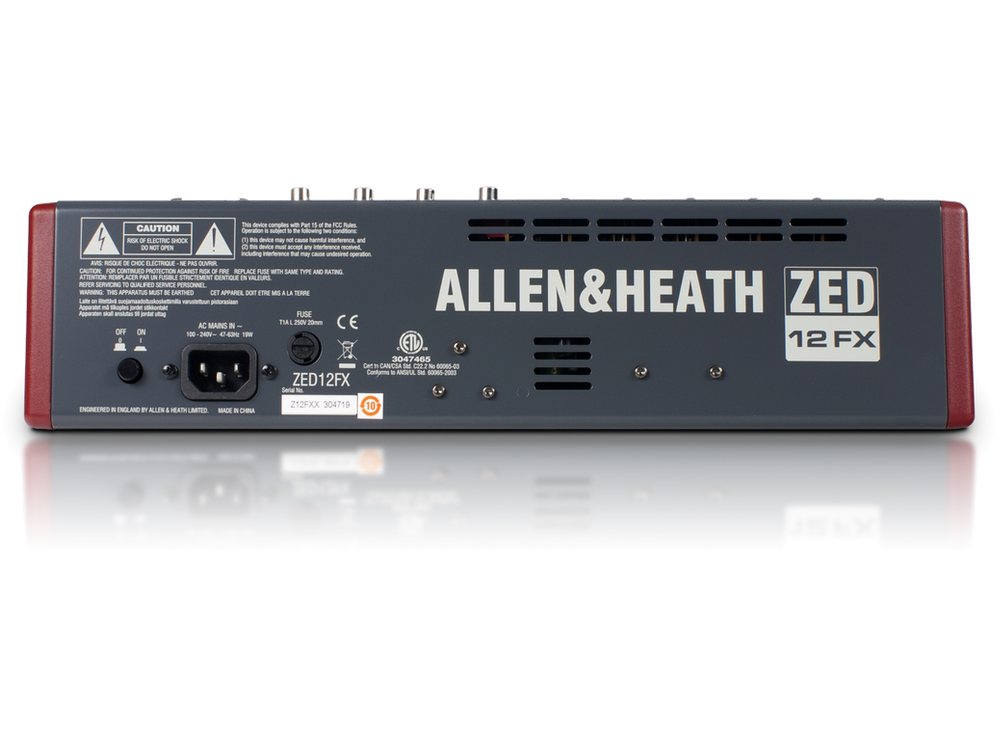 ZED-22FX ALLEN&HEATH アナログミキサー - レコーディング/PA機器