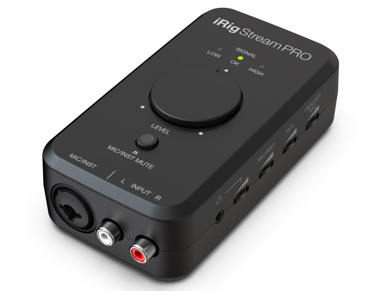 IK Multimedia ( アイケーマルチメディア ) iRig Stream Pro