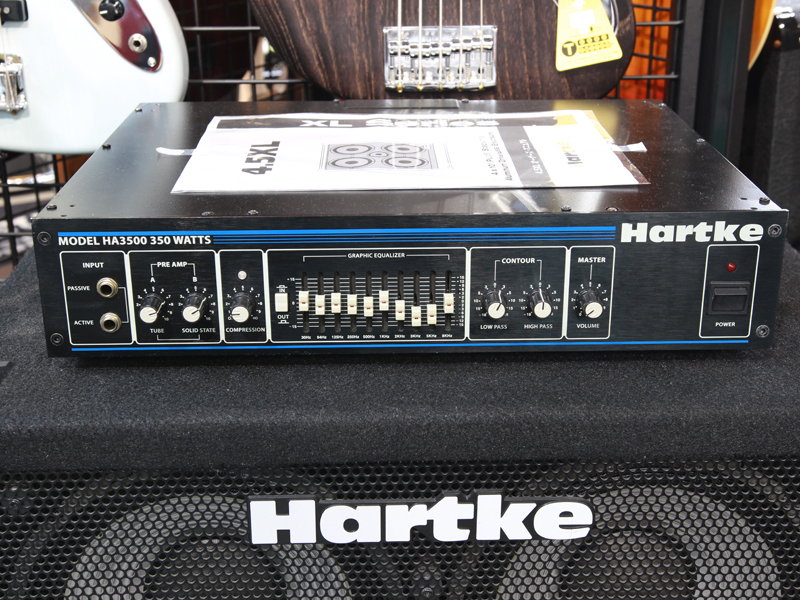 Hartke ( ハートキー ) HA3500 HEAD + 4.5XL - ライブ向きハイ 