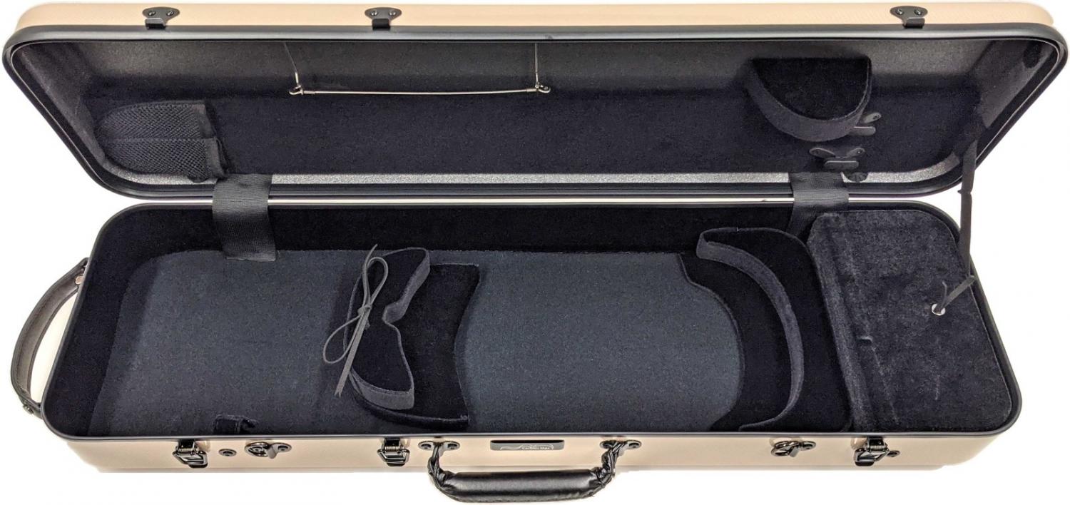 黒 桜古典 GEWA 角形 ヴァイオリン バイオリンケース 湿度計 ドイツ製