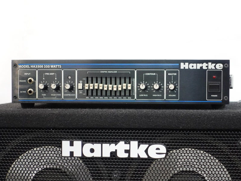 Hartke ( ハートキー ) HA3500 HEAD + 4.5XL - ライブ向きハイパワー 