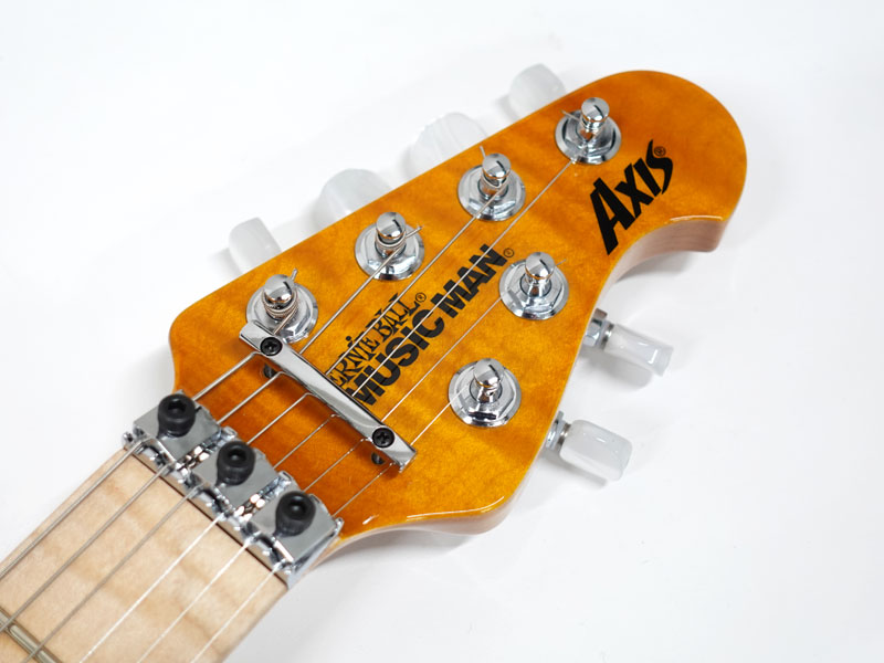 Musicman Axis Quilt Maple Top Trans Gold【USA ミュージックマン アクシス エレキギター 】 送料無料! |  ワタナベ楽器店 ONLINE SHOP