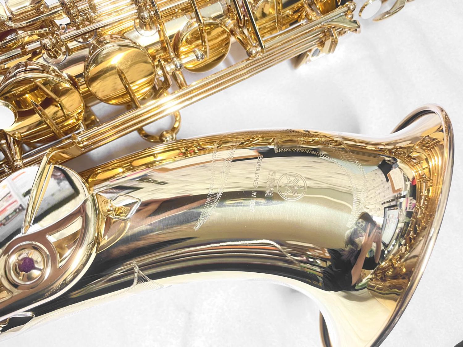 YAMAHA ヤマハ YTS-480 テナーサックス ラッカー 管楽器 テナーサクソフォン ゴールド Tenor saxophone gold  e-Sax ES2-TS セット 北海道 沖縄 離島不可 送料無料! | ワタナベ楽器店 ONLINE SHOP