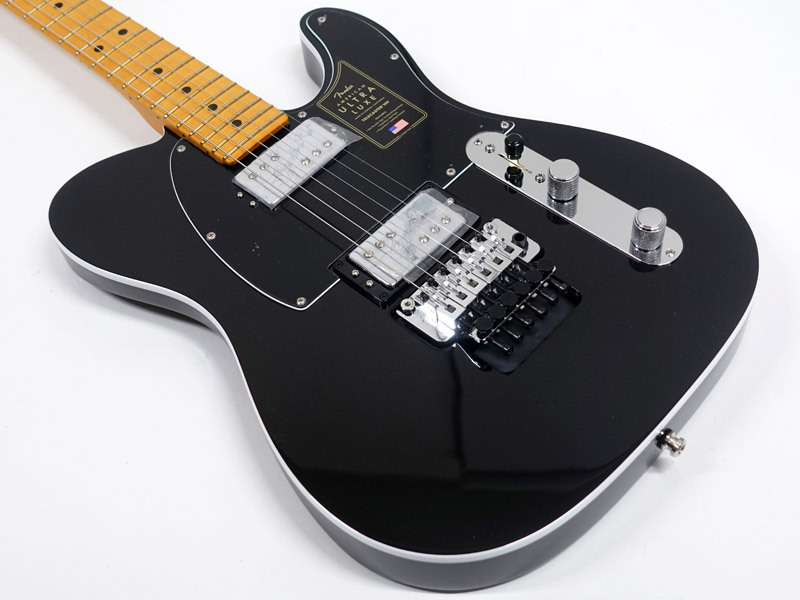 Fender フェンダー American Ultra Luxe Telecaster Floyd Rose HH Mystic Black 【USA  テレキャスター フロイドローズ搭載 エレキギター WO 】 送料無料! | ワタナベ楽器店 ONLINE SHOP