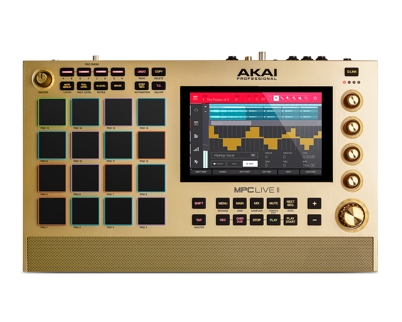 AKAI アカイ MPC Live II Gold【限定ゴールドカラー!】送料無料 | ワタナベ楽器店 京都デジタル＆ドラム館