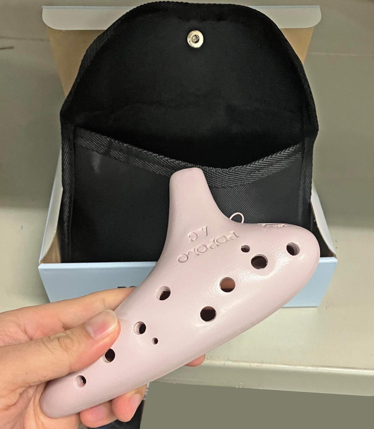 POPOLO OCARINA ポポロ オカリナ S-AC スタンダード ピンク アルト C調 シングル 陶器製 PINK 楽器 alto C 北海道  沖縄 離島不可 | ワタナベ楽器店 ONLINE SHOP