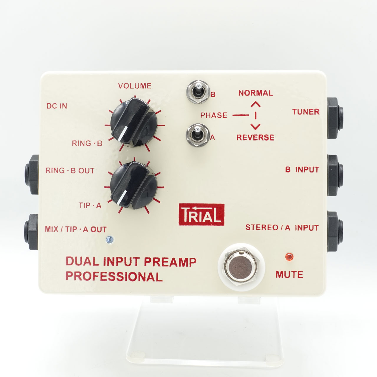 TRIAL DUAL INPUT PREAMP PRO - レコーディング/PA機器