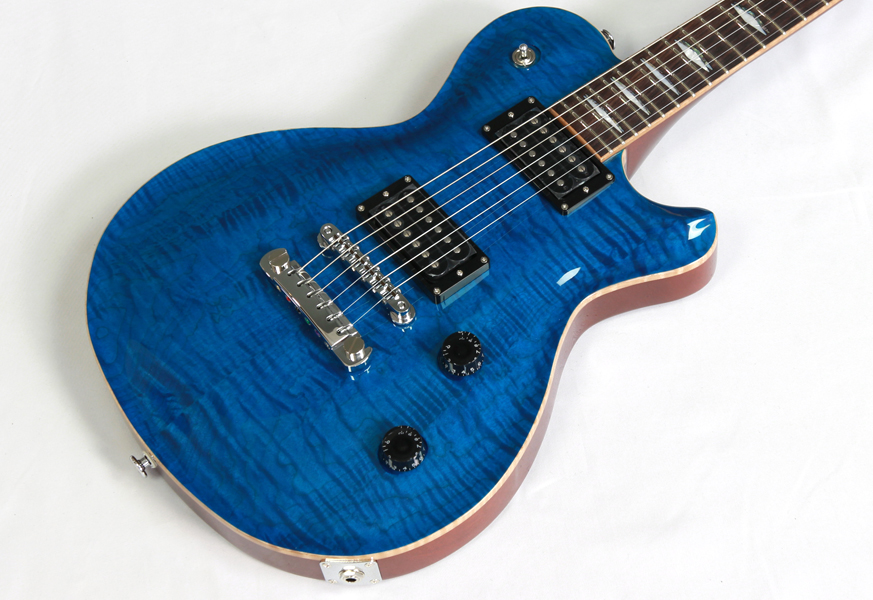 FgN ( フジゲン ) Expert EFL-FM Emerald Blue 日本製 エレキギター 