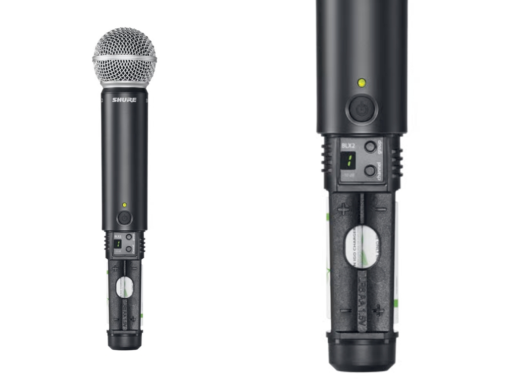 SHURE シュア BLX24R/SM58 ◇ ハンドヘルド型 ワイヤレスシステム ラックマウント型受信機 送料無料! | ワタナベ楽器店  ONLINE SHOP