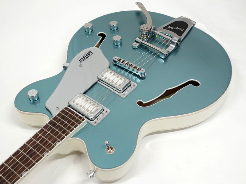 GRETSCH グレッチ G5622T-140 Electromatic 140th Double Platinum Center Block  with Bigsby / Two-Tone Stone Platinum | ワタナベ楽器店 大阪店