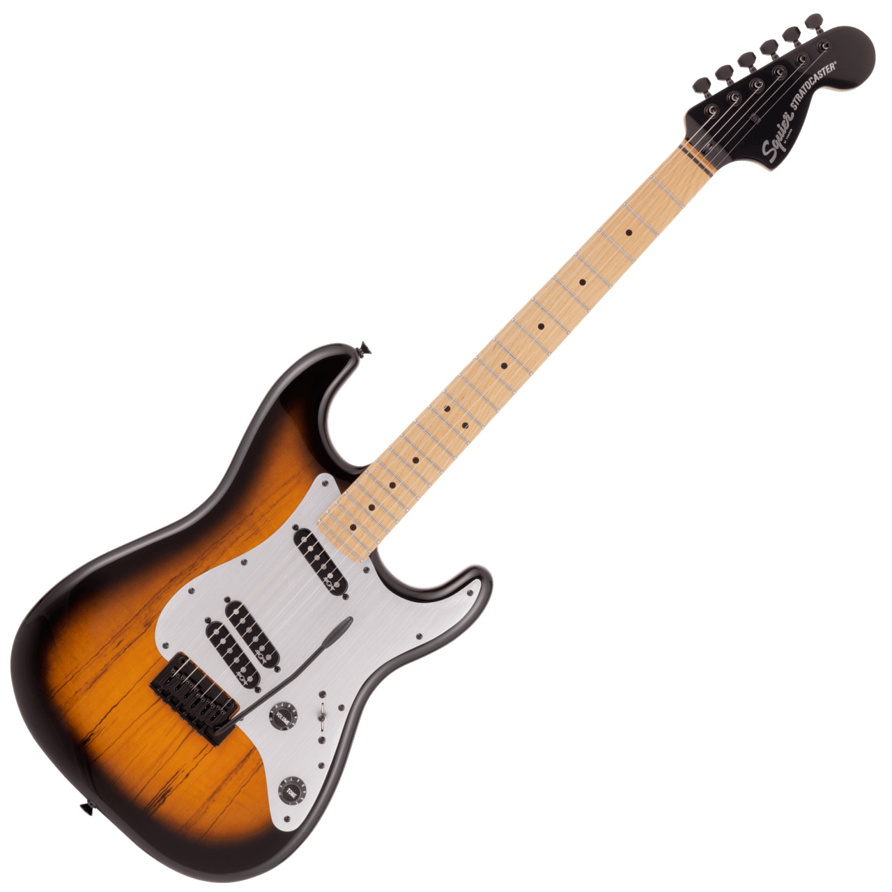 SQUIER スクワイヤー FSR Contemporary Exotic Stratocaster Special Spalted Maple  2TS 限定 エレキギター ストラトキャスター 送料無料! | ワタナベ楽器店 ONLINE SHOP