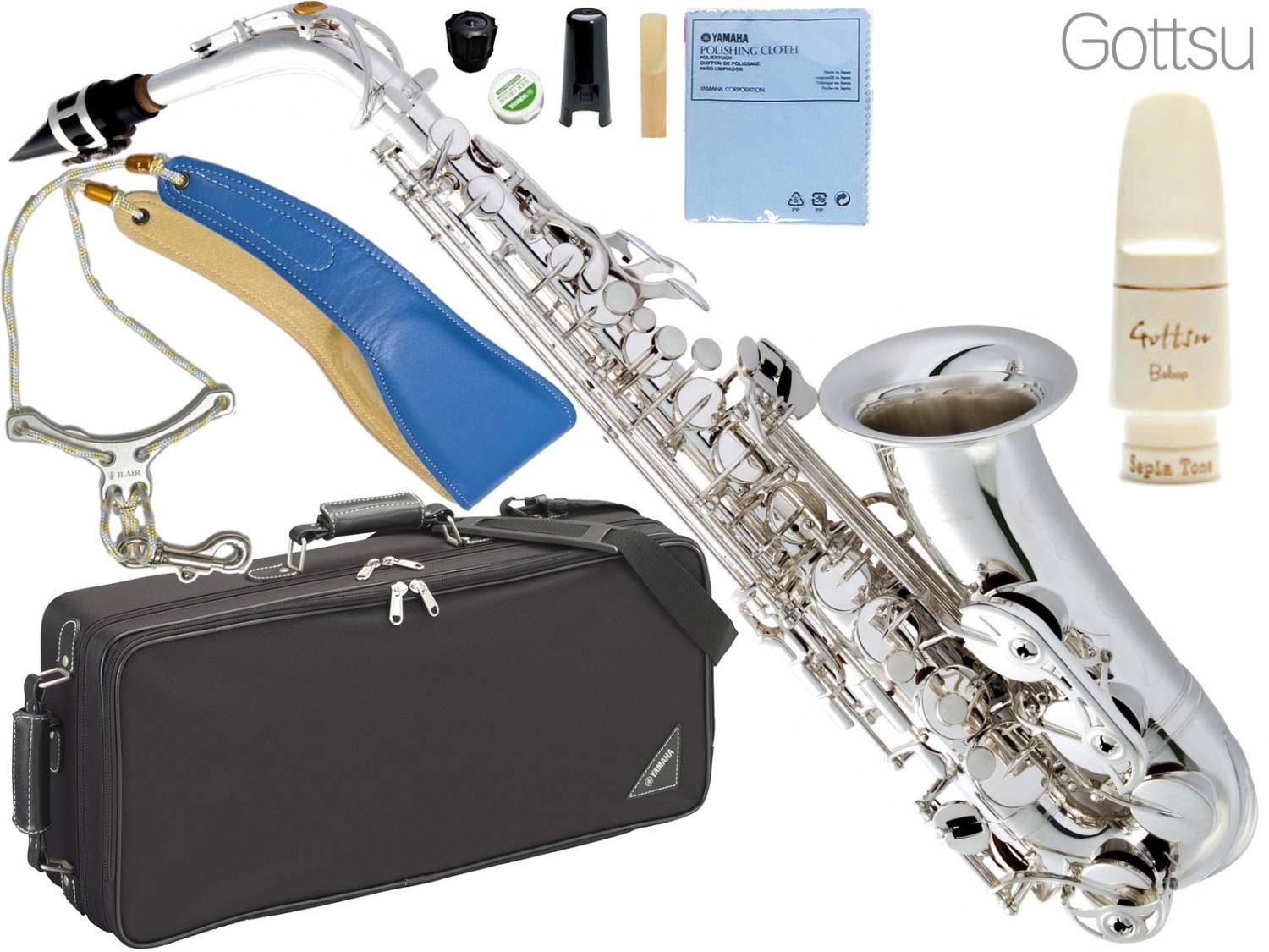 YAMAHA ヤマハ YAS-62S アルトサックス 銀メッキ スタンダード 管楽器 silverメッキ Alto saxophone セピアトーン  Bebop マウスピース セット K 北海道 沖縄 離島不可 送料無料! | ワタナベ楽器店 ONLINE SHOP