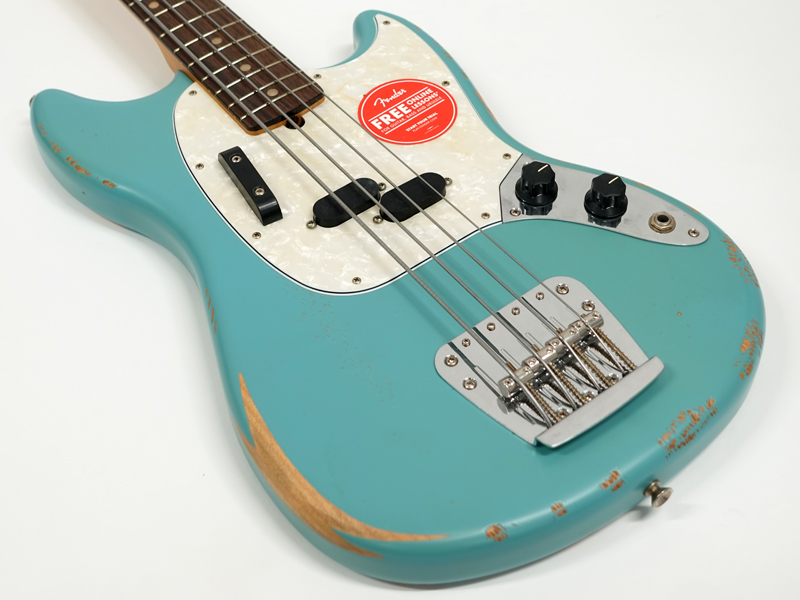 Fender フェンダー JMJ Road Worn Mustang Bass ジャスティン・メルダル・ジョンセン ムスタングベース 送料無料! |  ワタナベ楽器店 ONLINE SHOP