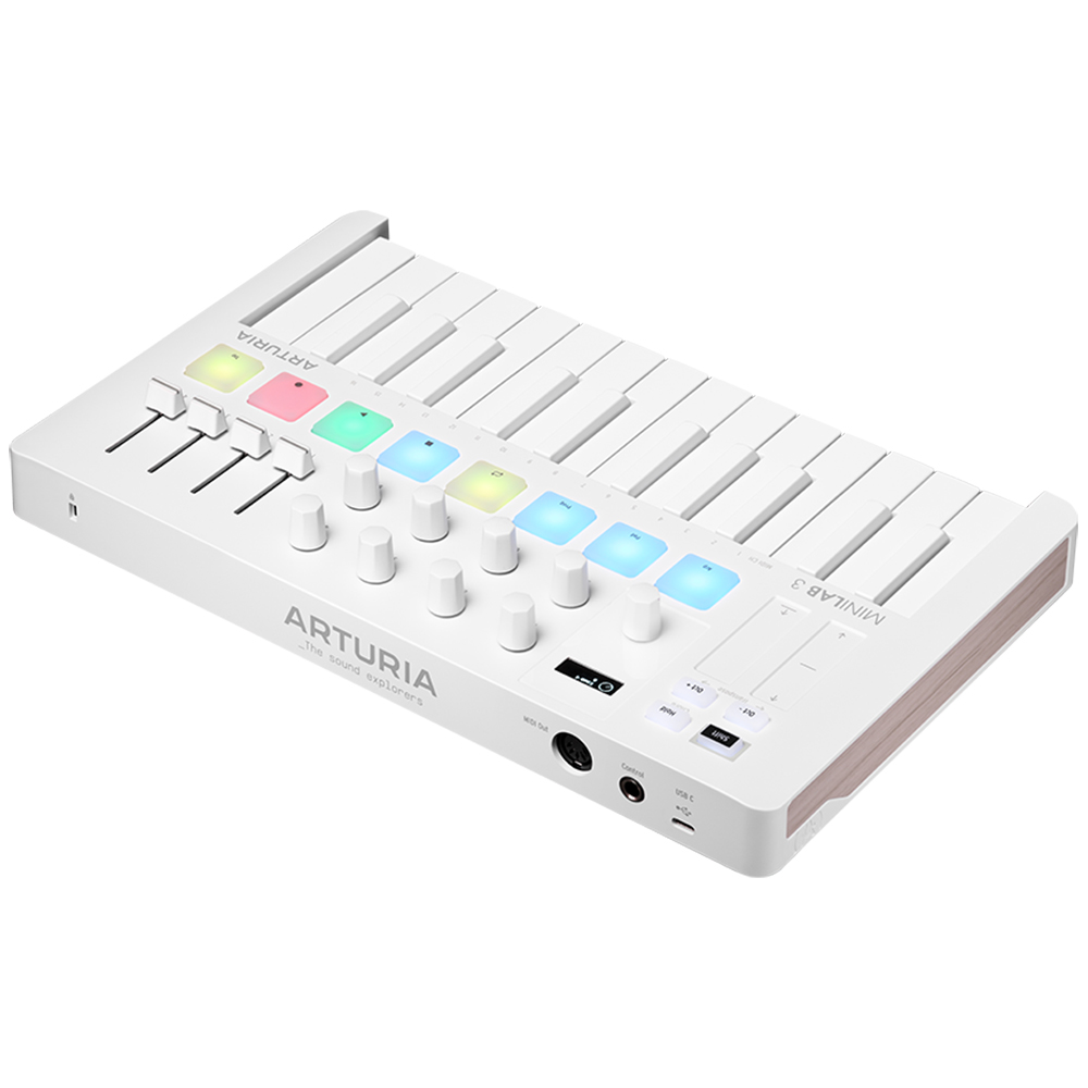Arturia ( アートリア ) MiniLab 3 ALPINE WHITE MIDI キーボード