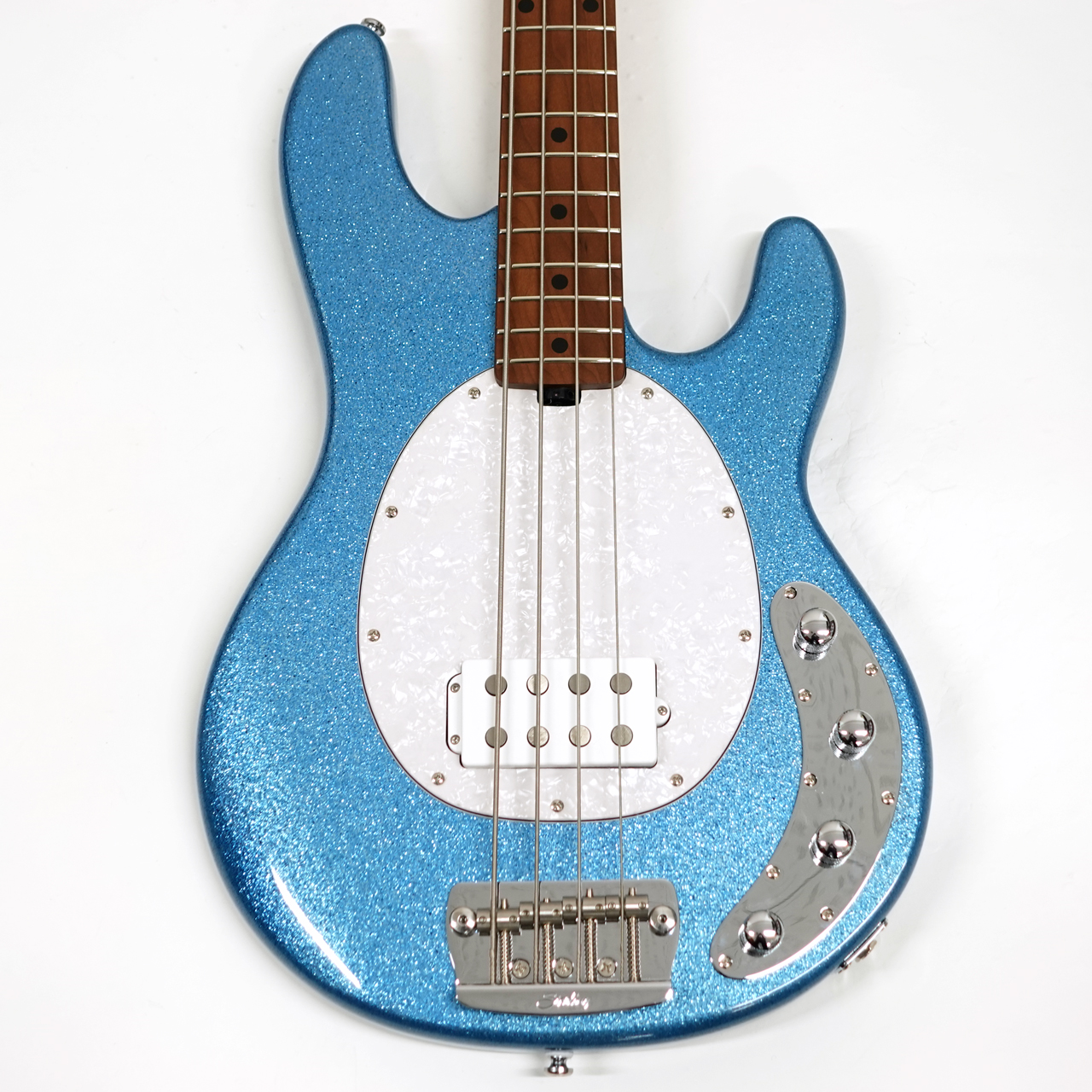 Sterling by Musicman RAY34 Blue Sparkle アウトレット スティングレイベース スターリン 送料無料!  34%OFF! | ワタナベ楽器店 ONLINE SHOP