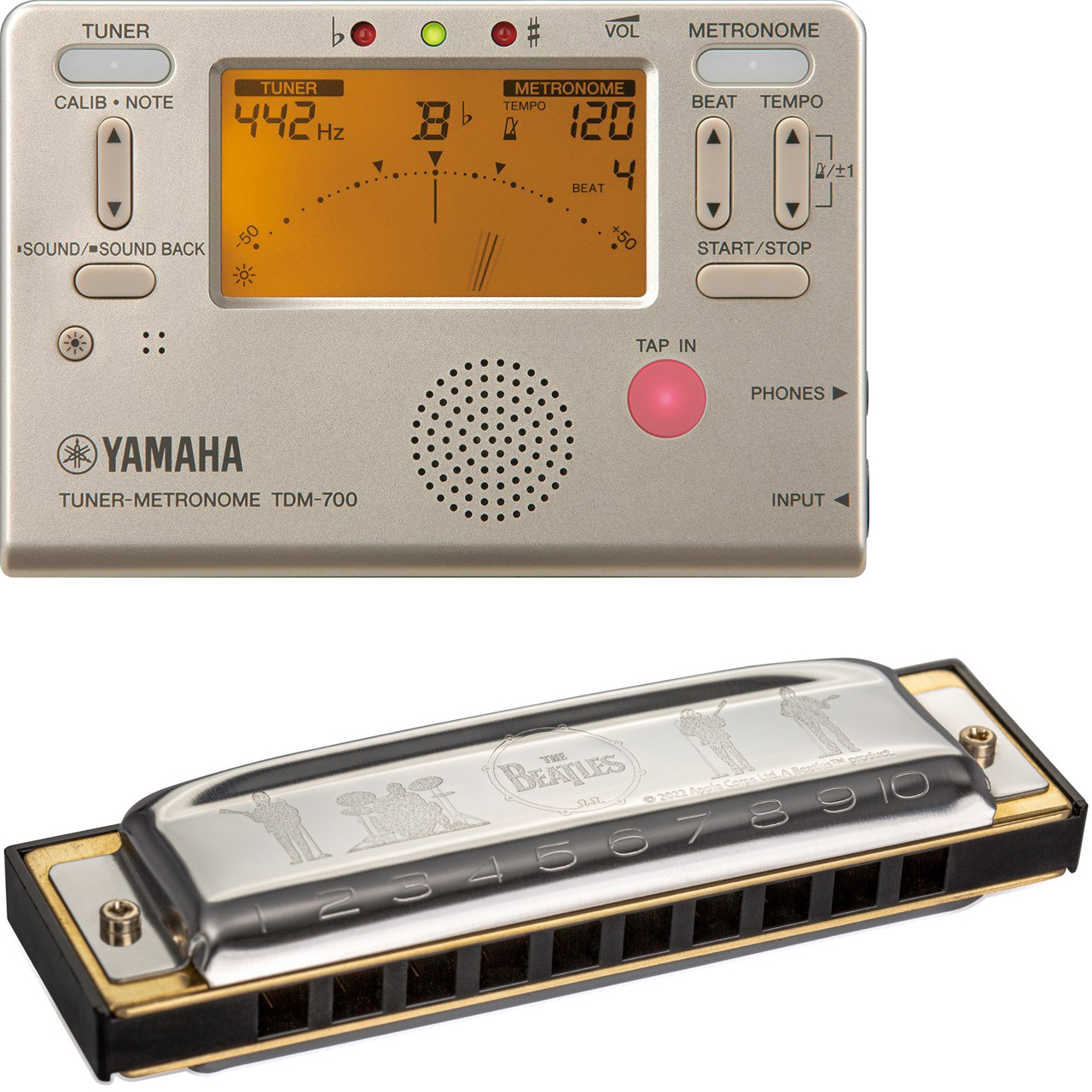 YAMAHA ヤマハ TDM-700G ゴールド チューナーメトロノーム metronome tuner TDM-700 gold HOHNER  THE BEATLES ハーモニカ セット 北海道 沖縄 離島不可 送料無料! | ワタナベ楽器店 ONLINE SHOP