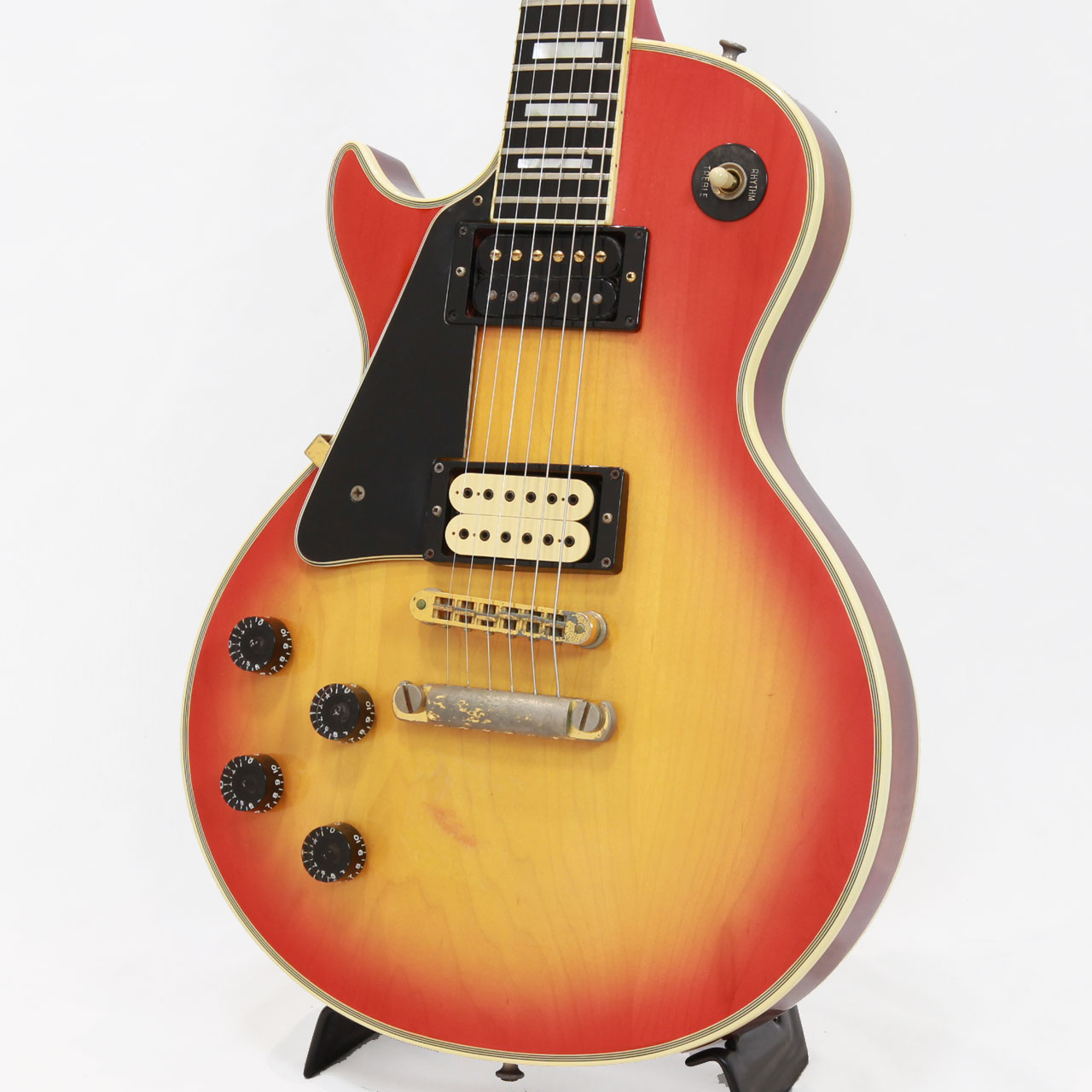 Gibson ギブソン 1976 Les Paul Custom Left Hand / Cherry Sunburst | ワタナベ楽器店 京都本店