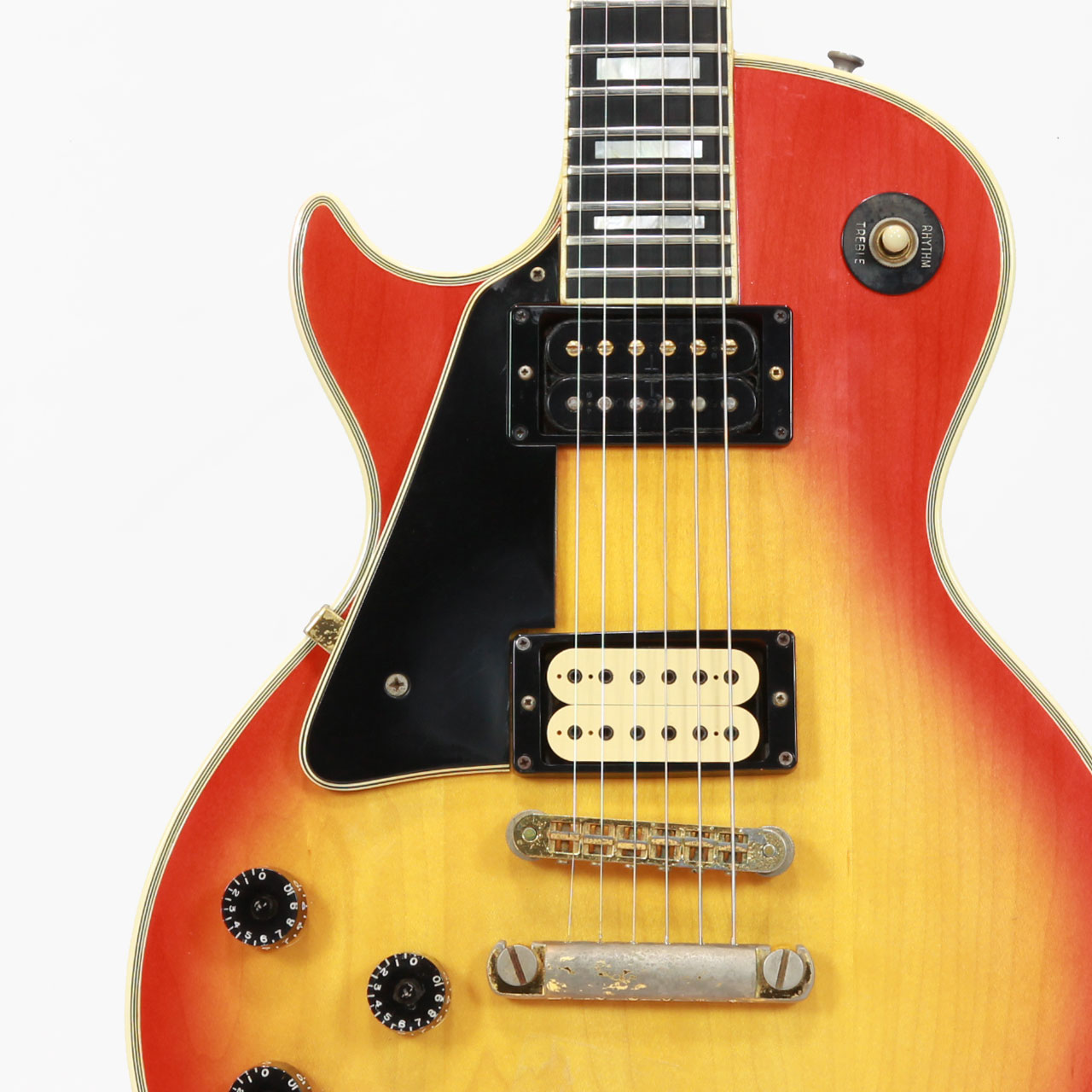 Gibson ギブソン 1976 Les Paul Custom Left Hand / Cherry Sunburst | ワタナベ楽器店 京都本店