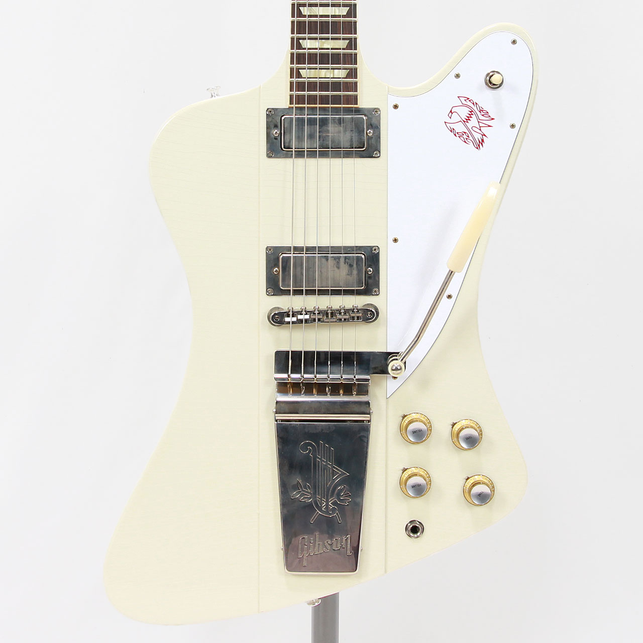 Gibson ギブソン Murphy Lab 1963 Firebird V Maestro Vibrola Polaris White Light  Aged 400553 ギブソン・カスタムショップ ファイヤーバード 送料無料! | ワタナベ楽器店 ONLINE SHOP