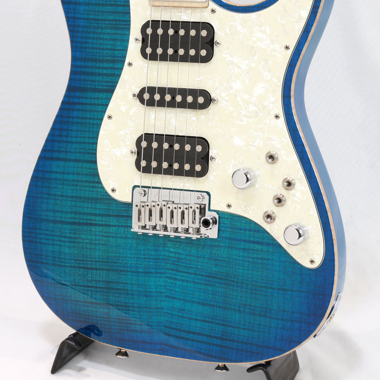 Tom Anderson Drop Top Classic Deep Bora to Transparent Blue Burst with  Binding Matching Back | ワタナベ楽器店 京都本店