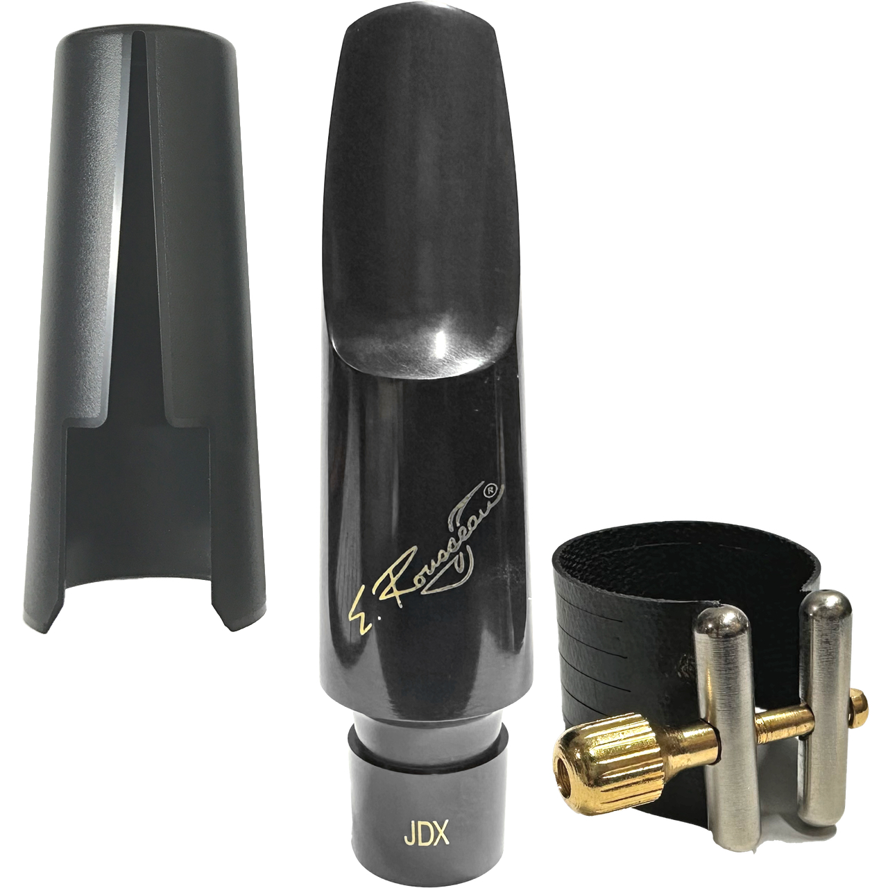 E.Rousseau ルソー アウトレット JDX6 JAZZ バリトンサックス JDXジャズ ラバーマウスピース リガチャー キャップ  baritone saxophone mouthpiece 北海道 沖縄 離島不可 送料無料! | ワタナベ楽器店 ONLINE SHOP