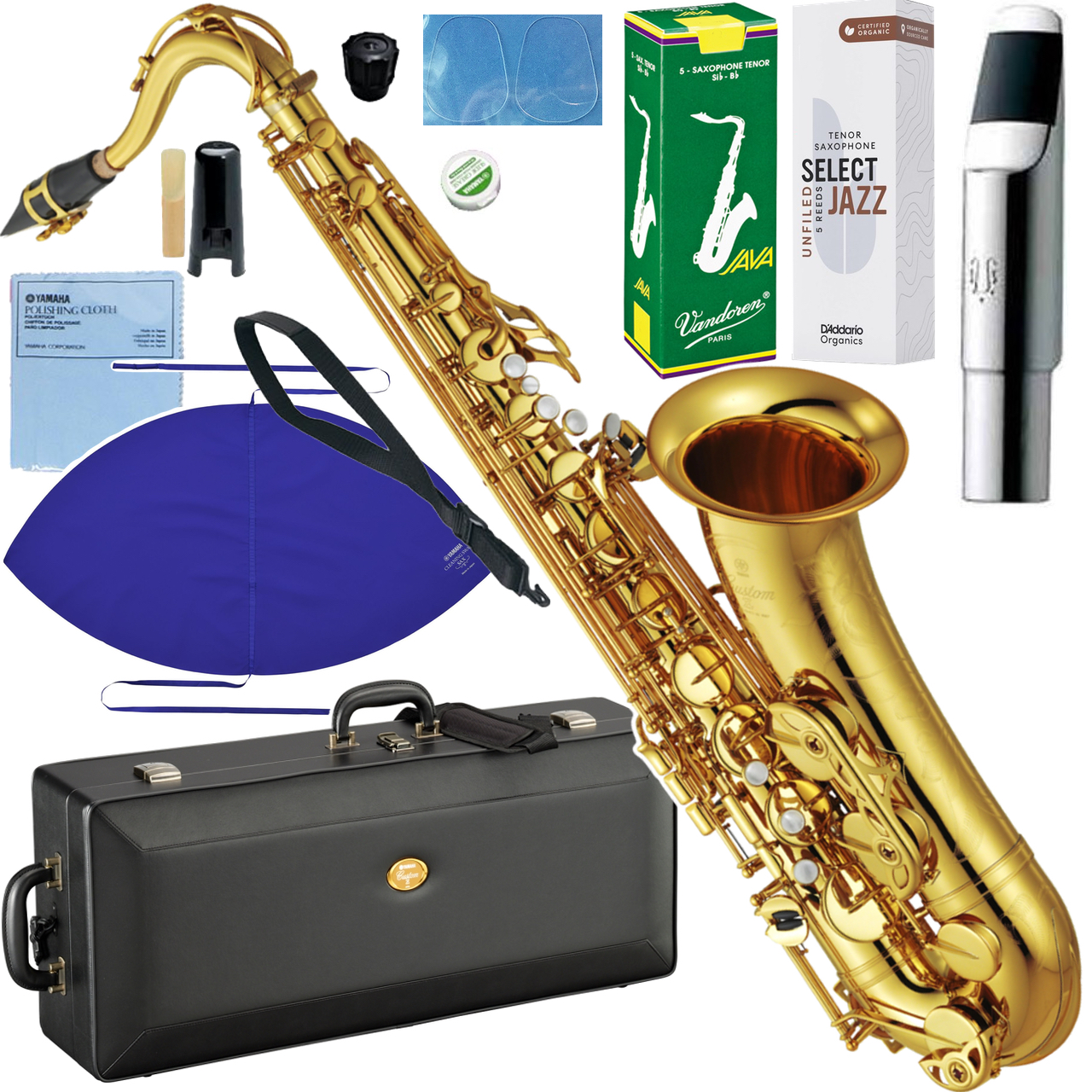 YAMAHA ヤマハ YTS-82Z テナーサックス カスタムZ ゴールド 日本製 Tenor saxophone gold Custam Z 管楽器  ヤナギサワ メタル セット V 北海道 沖縄 離島不可 送料無料! | ワタナベ楽器店 ONLINE SHOP