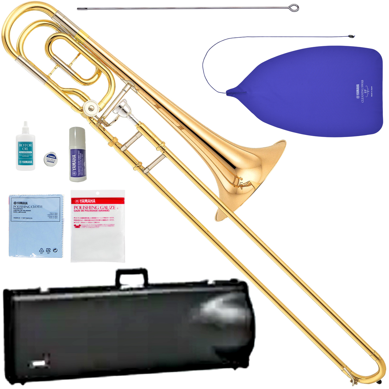 YAMAHA ヤマハ YBL-421G バストロンボーン ゴールドブラスベル 太管 シングルロータリー Bass Trombone セット E 北海道  沖縄 離島不可 送料無料! | ワタナベ楽器店 ONLINE SHOP