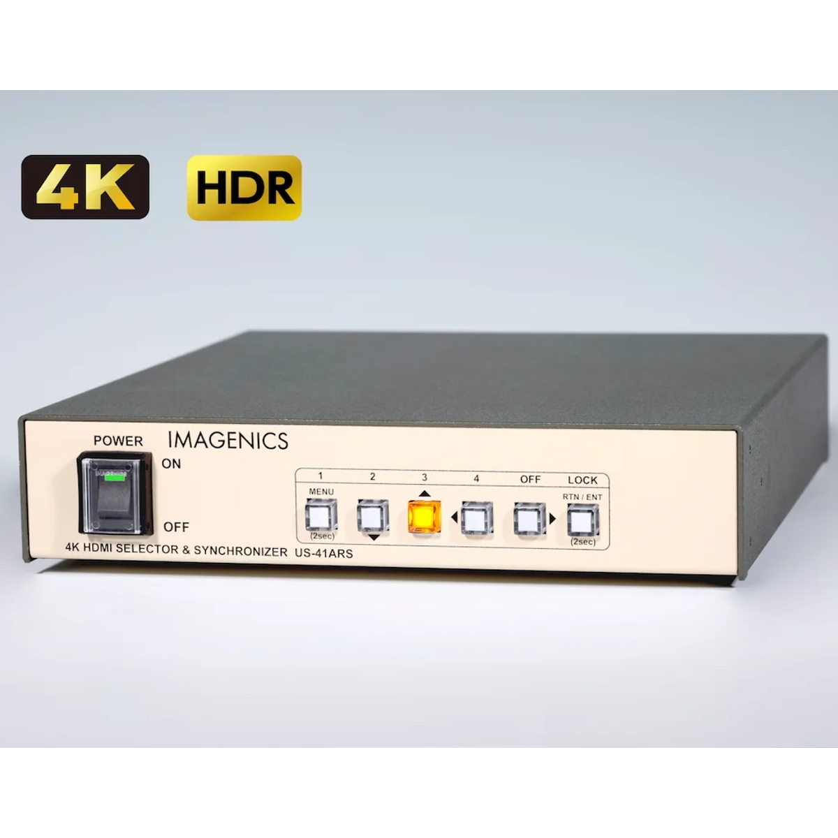 IMAGENICS イメージニクス US-41ARS ◇ 映像をシームレス切替可能 コンパクトな 4K HDMI/FS搭載セレクター 送料無料! |  ワタナベ楽器店 ONLINE SHOP