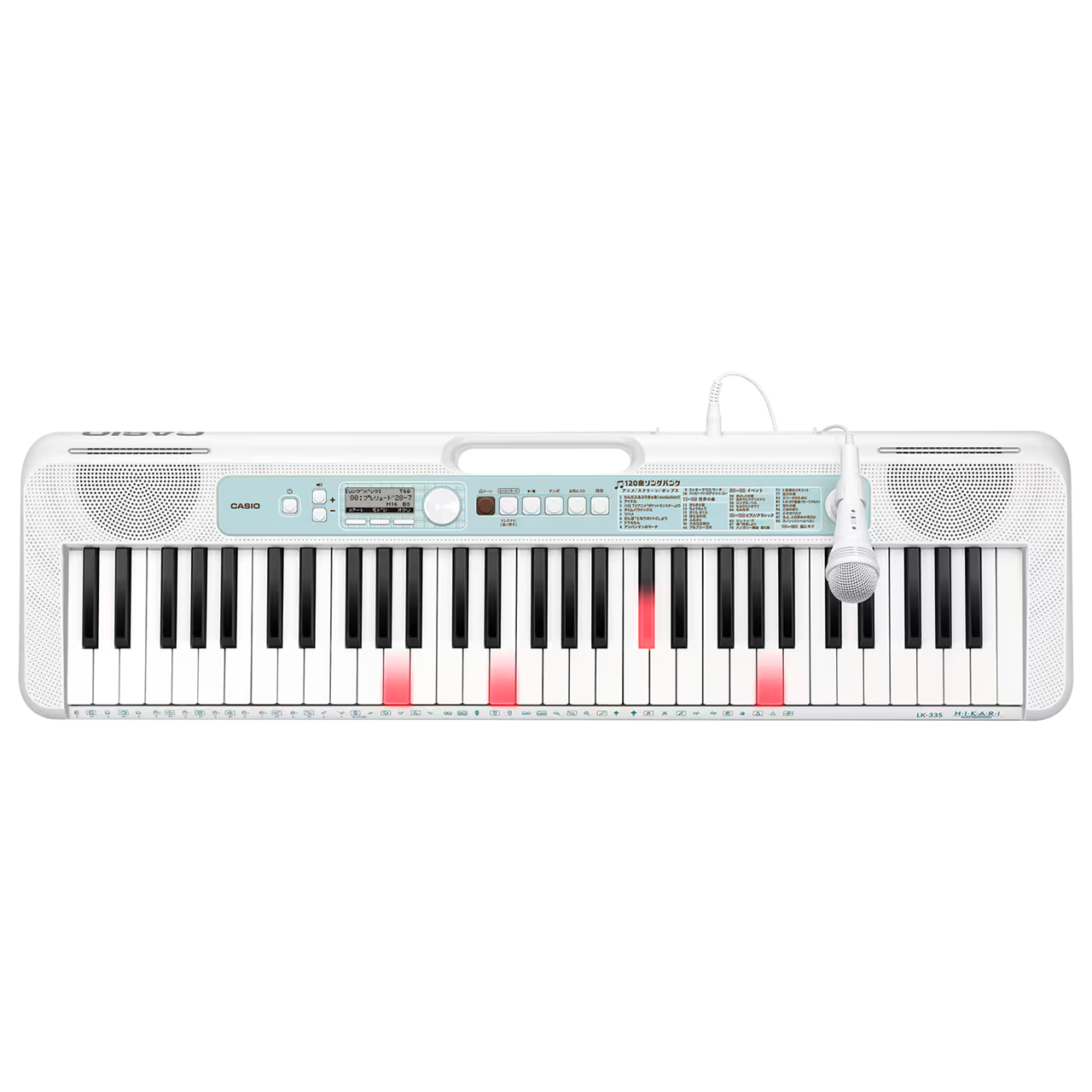 CASIO カシオ LK-335 Casiotone 光ナビゲーションキーボード 61鍵盤 お子様 練習 誕生日プレゼント クリスマスプレゼント  送料無料! | ワタナベ楽器店 ONLINE SHOP