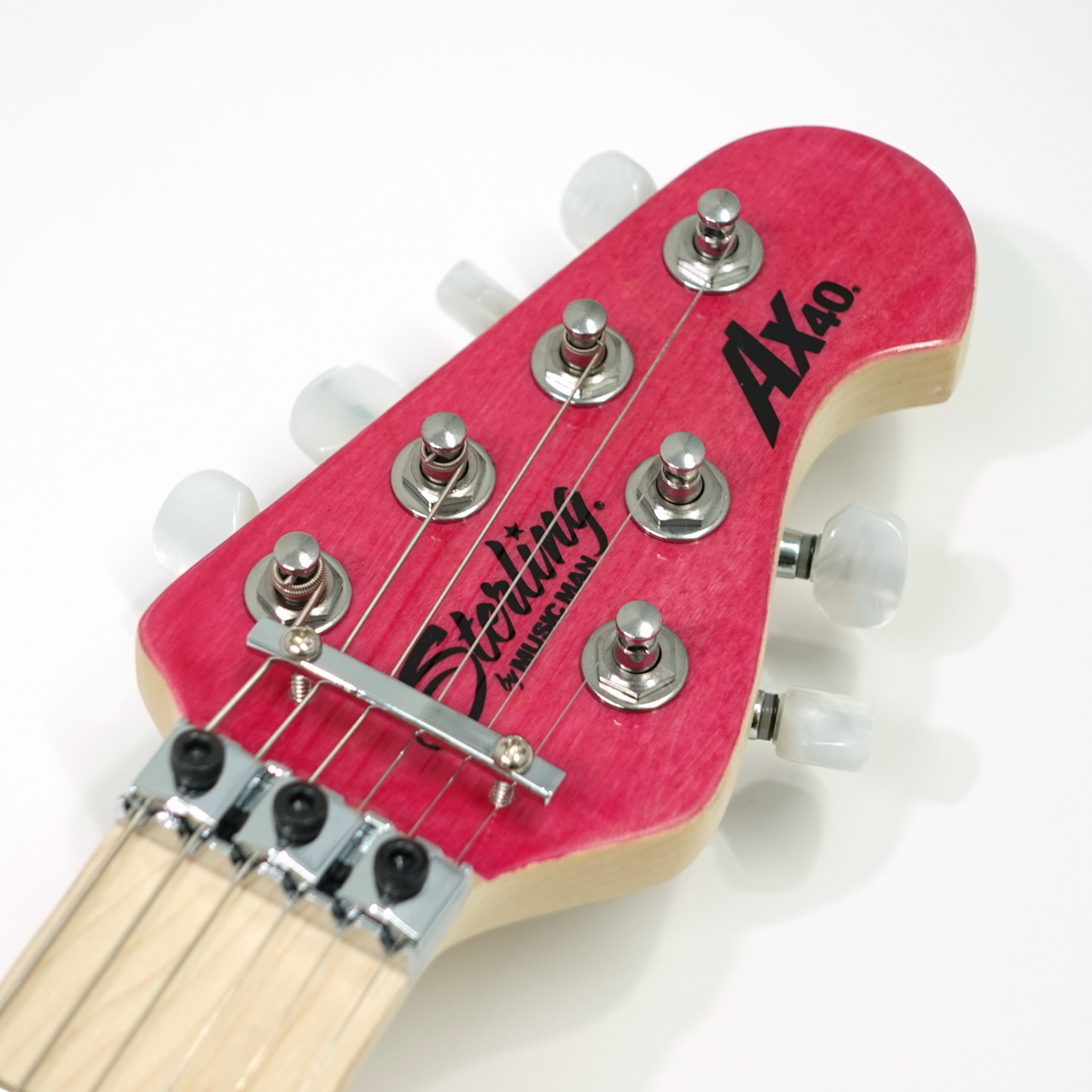 Sterling by Musicman AX-40 / TPK Trans Pink | ワタナベ楽器店 大阪店